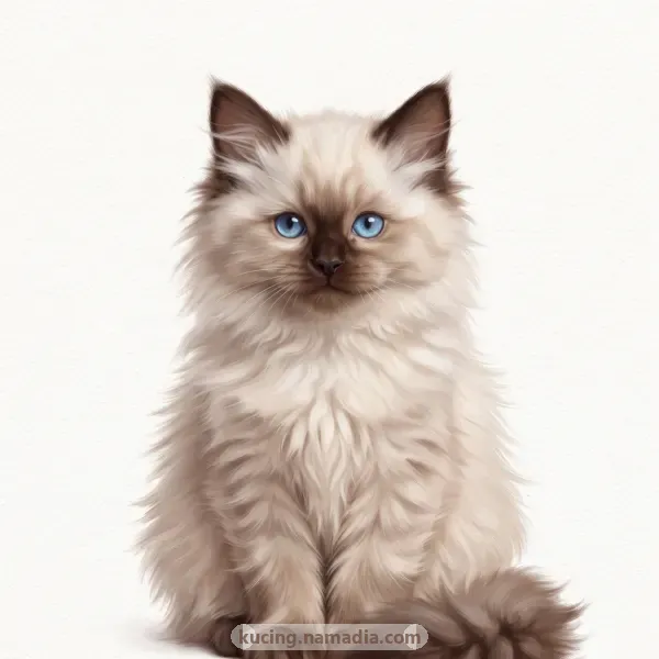 Lukisan kucing Himalaya